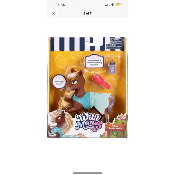 Wild Manes Horse Doll 2 Pack Tilly Tennis Match Finley Pool Party Toy Gift - Picture 2 of 10